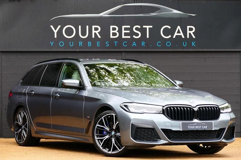 Used BMW 520 M Sport 187 HP (137 kW) 2022 Blue Estate