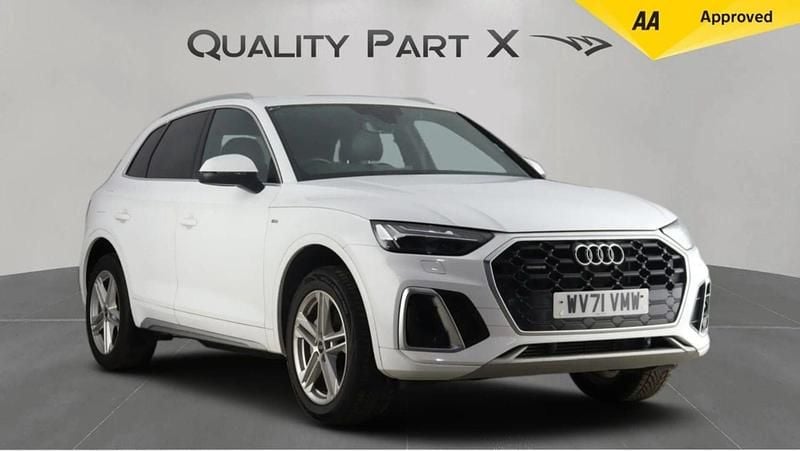Used Audi Q5 S-Line 2021 White SUV