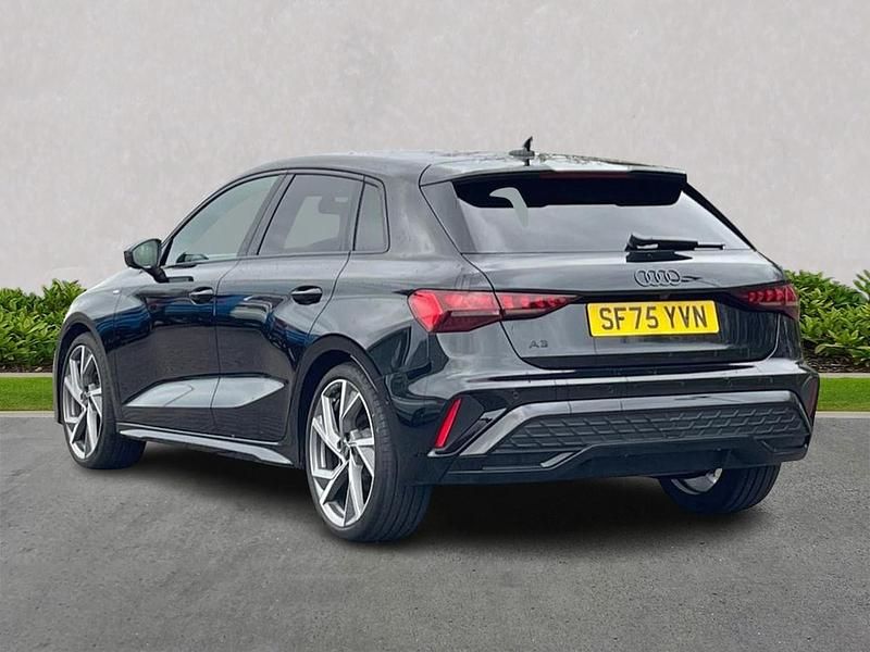 Used Audi A3 Black Edition 147 HP (108 kW) 2025 Black Hatchback