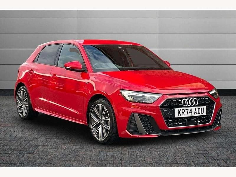 Red Used 2024 Audi A1 S-Line Hatchback | £23,395 (Fair price) - Image 1/4