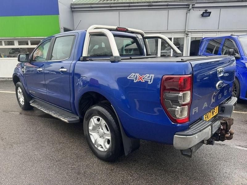 Used Ford Ranger Limited 2017 Blue Pickup
