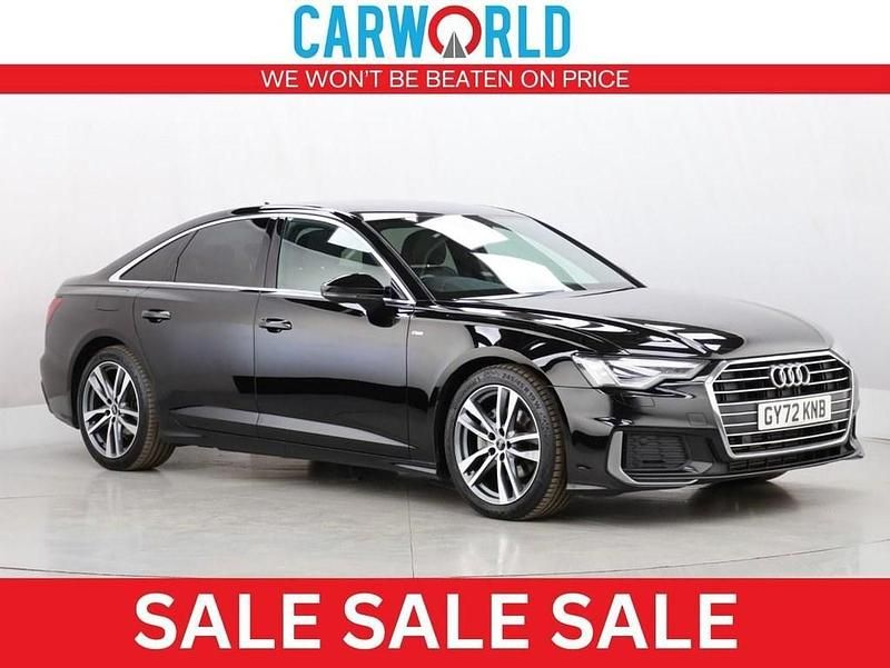 Black Used 2022 Audi A6 S-Line Sedan | £18,900 (Fair price) - Image 1/3