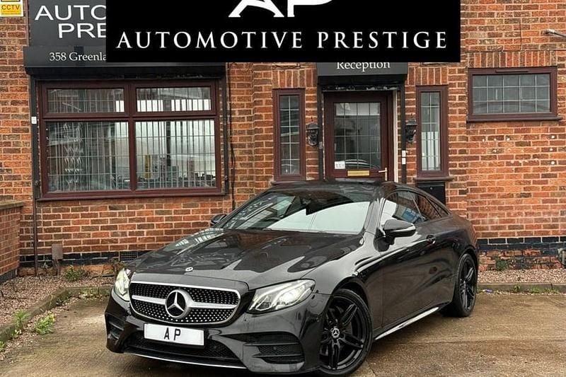 Black Used 2018 Mercedes E220 AMG line Coupe | £16,285 (Good price) - Image 1/1
