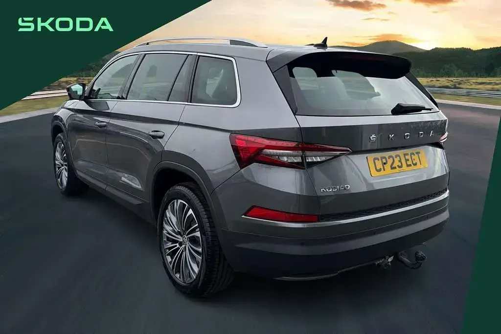 Used Skoda Kodiaq SE L Executive 150 HP (110 kW) 2023 Grey SUV