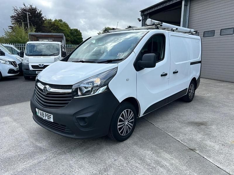 White Used 2018 Vauxhall Vivaro Van | £8,750 (Good price) - Image 1/4