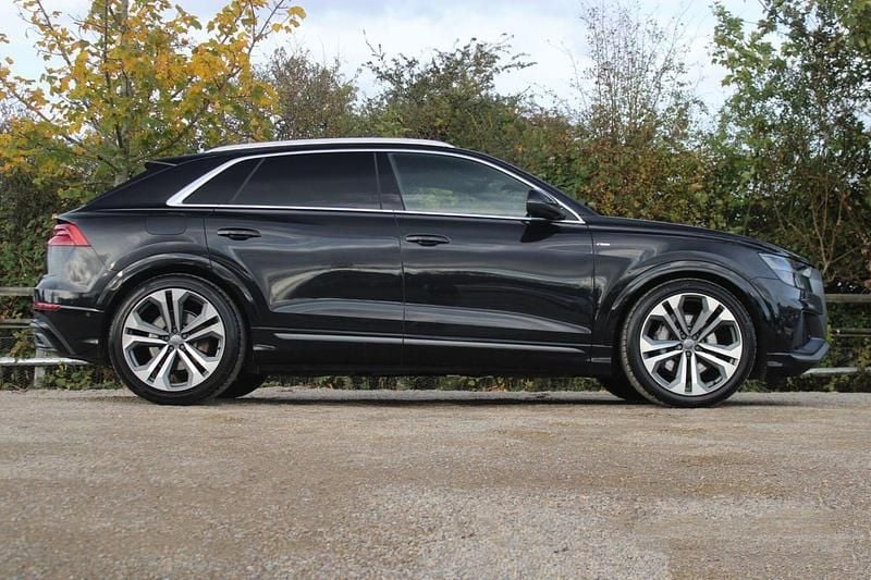 Used Audi Q8 S-Line 286 HP (210 kW) 2018 Black SUV