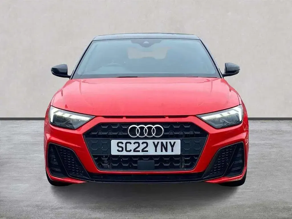 Used Audi A1 Black Edition 94 HP (69 kW) 2022 Red SUV