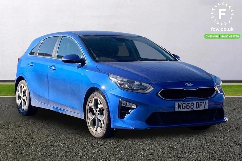 Used Kia Ceed 140 HP (102 kW) 2018 Blue Hatchback