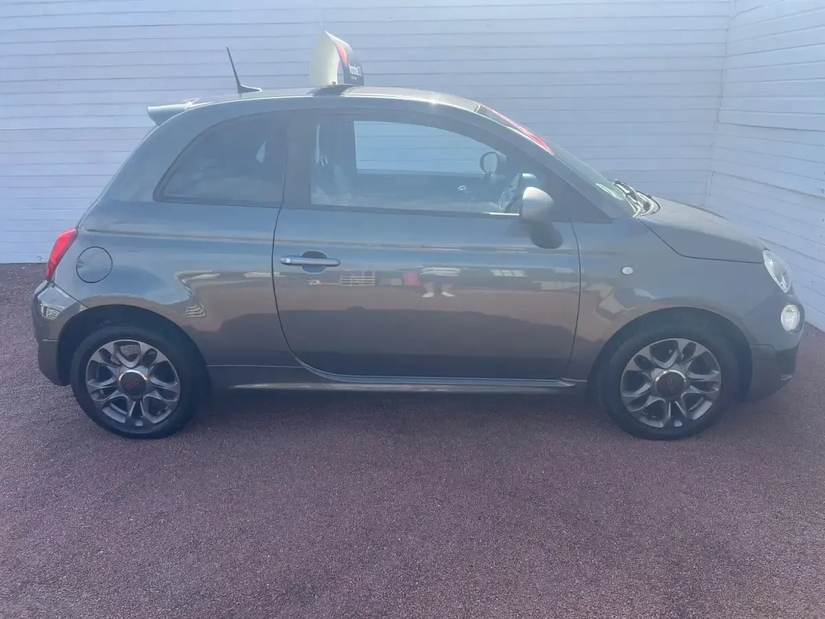Used Fiat 500 S 69 HP (50 kW) 2017 Grey Hatchback