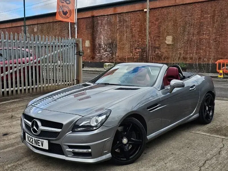 Used Mercedes SLK250 AMG 2012 Silver Cabriolet