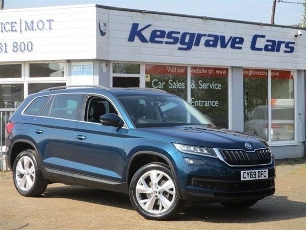 Blue Used 2019 Skoda Kodiaq SE L SUV | £20,495 (Fair price) - Image 1/1