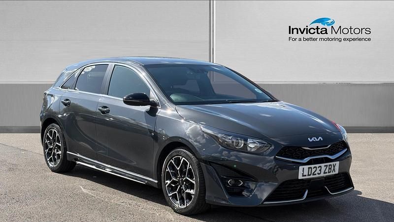 Used Kia Ceed GT-Line 158 HP (116 kW) 2023 Grey Hatchback