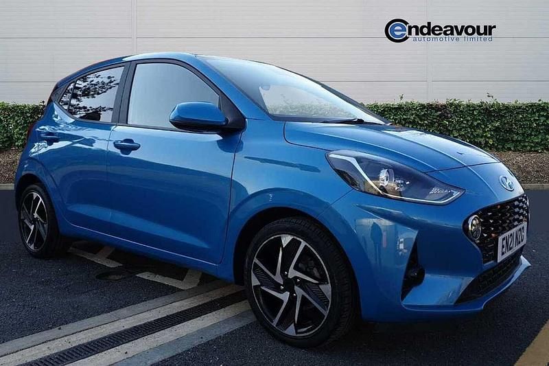 Used Hyundai i10 Premium 84 HP (61 kW) 2021 Turquoise Hatchback
