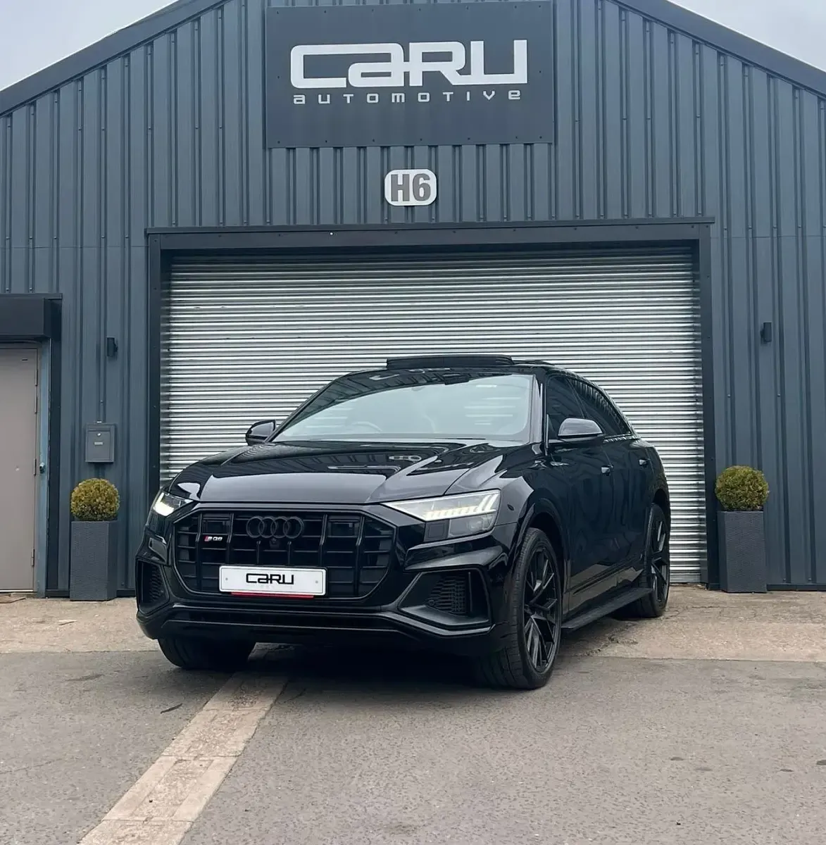 Used Audi SQ8 Advanced 435 HP (319 kW) 2020 Black SUV