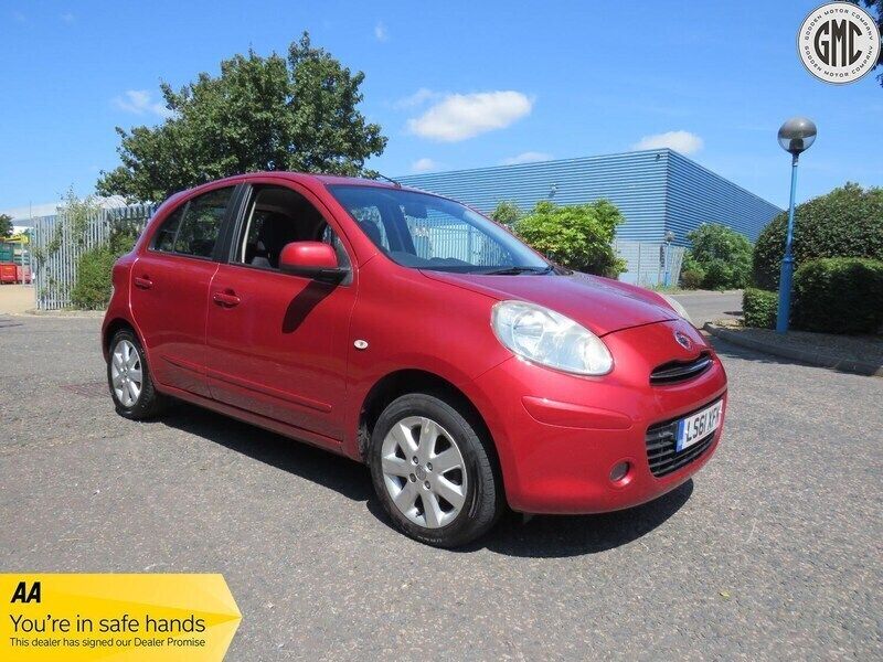 Red Used 2011 Nissan Micra Acenta Hatchback | £3,000 (A bit pricey) - Image 1/4