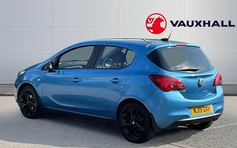 Used Vauxhall Corsa 75 HP (55 kW) 2019 Blue Hatchback