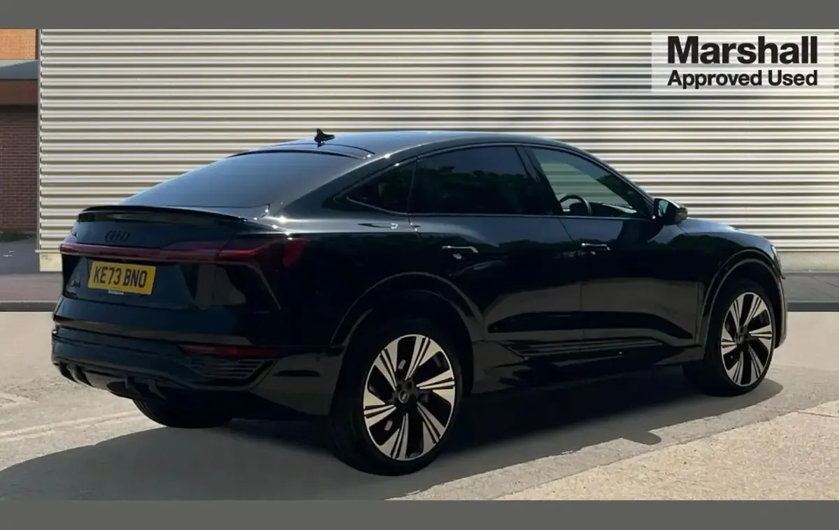 Used Audi Q8 e-tron Comfort 300 kW (408 HP) 2024 Black SUV