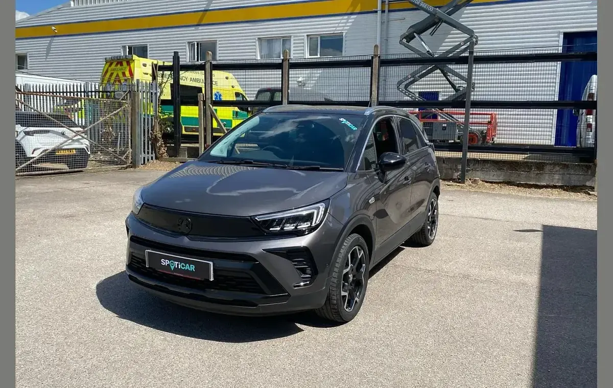 Used Vauxhall Crossland Ultimate 110 HP (80 kW) 2023 Grey SUV