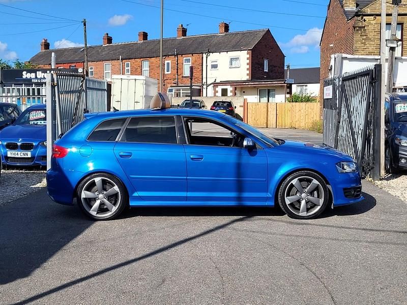 Used Audi S3 Sportback Black Edition 265 HP (194 kW) 2012 Blue Hatchback