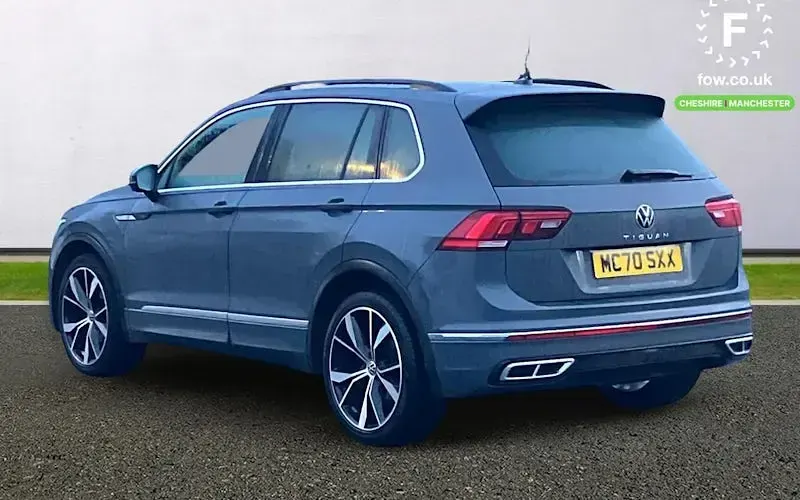 Used VW Tiguan R-line 150 HP (110 kW) 2020 Grey SUV