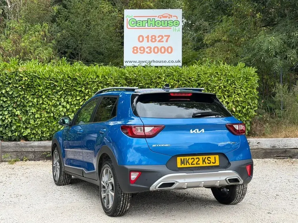 Used Kia Stonic GT-Line 118 HP (86 kW) 2022 Blue SUV