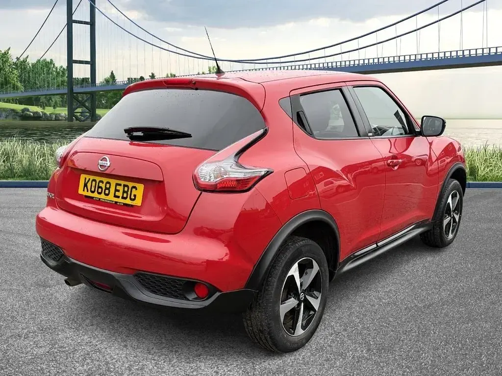 Used Nissan Juke 112 HP (82 kW) 2018 Red SUV
