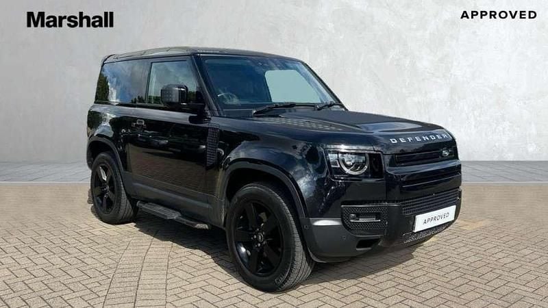 Black Used 2022 Land Rover Defender HSE SUV | £48,526 (Super price) - Image 1/4
