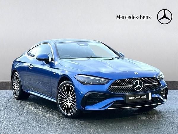 Used Mercedes CLE300 AMG Line Premium Plus 2025 Blue Coupe