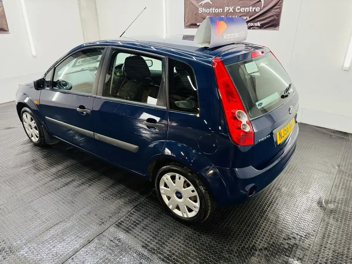 Used Ford Fiesta Style 2008 Blue Hatchback