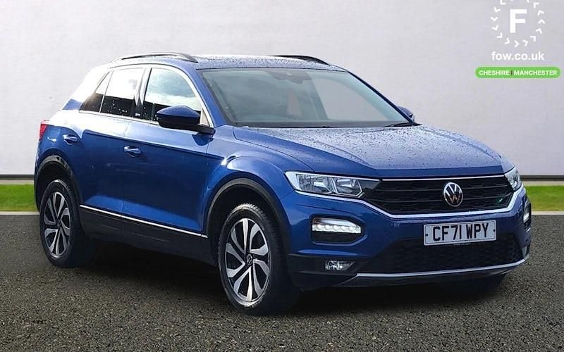 Used VW T-Roc Active 150 HP (110 kW) 2021 Blue SUV