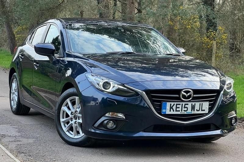 Used Mazda 3 2015 Blue Hatchback