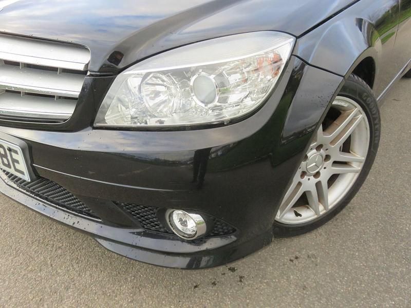 Used Mercedes C200 2008 Black Sedan