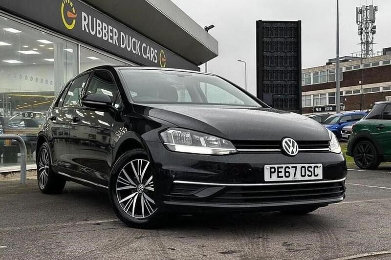 Used VW Golf VII SE 125 HP (91 kW) 2017 Black Hatchback