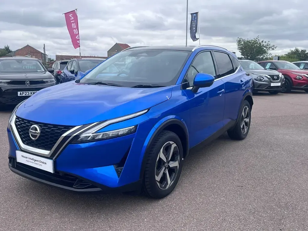 Used Nissan Qashqai 158 HP (116 kW) 2021 Magnetic blue SUV