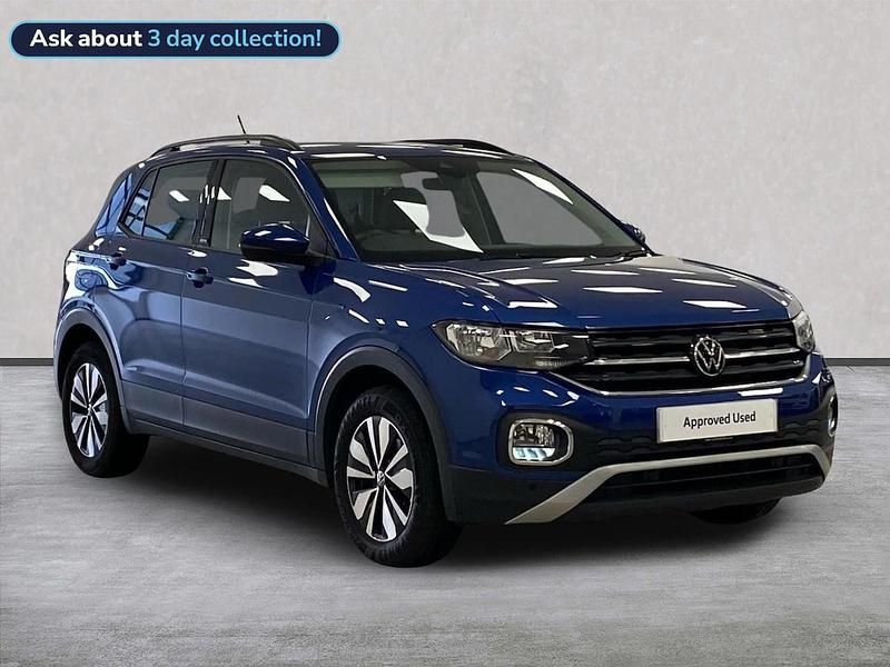 Used VW T-Cross Move 110 HP (80 kW) 2023 Blue SUV