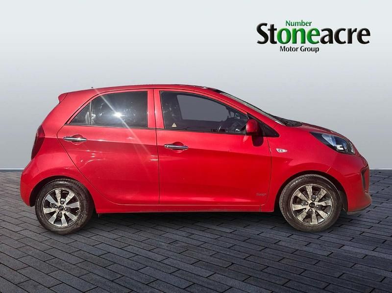 Used Kia Picanto 68 HP (50 kW) 2015 Red Hatchback