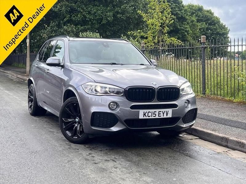 Grey Used 2015 BMW X5 M Sport SUV | £21,495 (Fair price) - Image 1/4