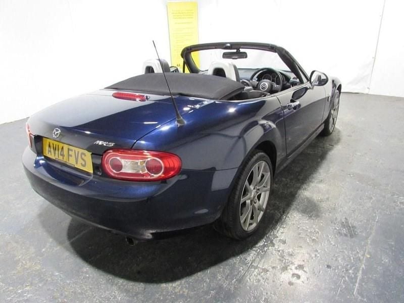 Used Mazda MX5 Inclusive 126 HP (92 kW) 2014 Blue Cabriolet