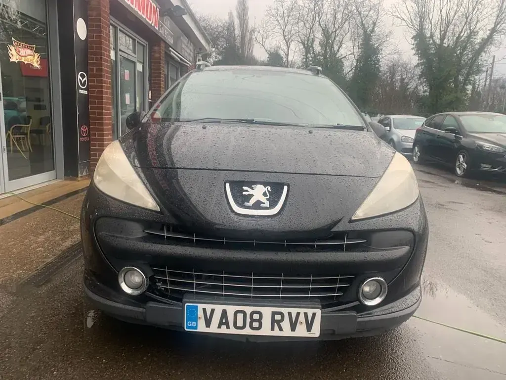 Used Peugeot 207 Outdoor Outdoor 110 HP (80 kW) 2008 Black Estate