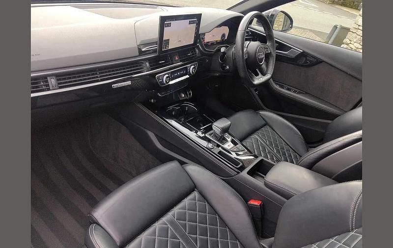 Used Audi S4 Black Edition 347 HP (255 kW) 2020 Blue Sedan