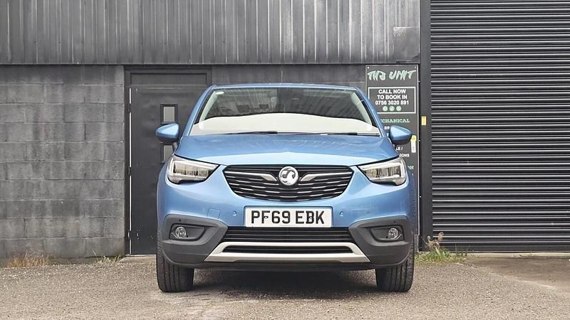Used Vauxhall Crossland X Elite 130 HP (95 kW) 2019 Blue SUV