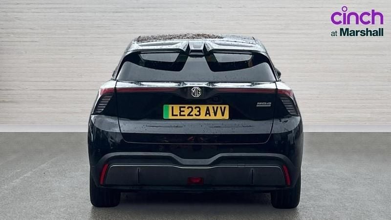 Used MG MG4 EV Trophy 149 kW (203 HP) 2023 Black Hatchback