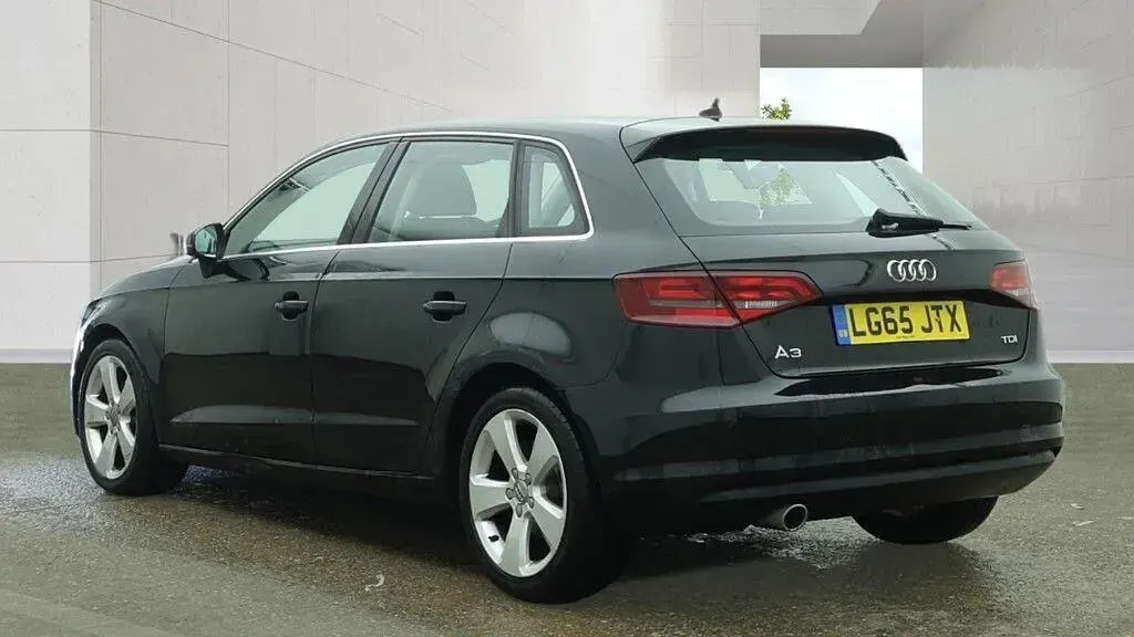 Used Audi A3 Sport 110 HP (80 kW) 2015 Black Hatchback