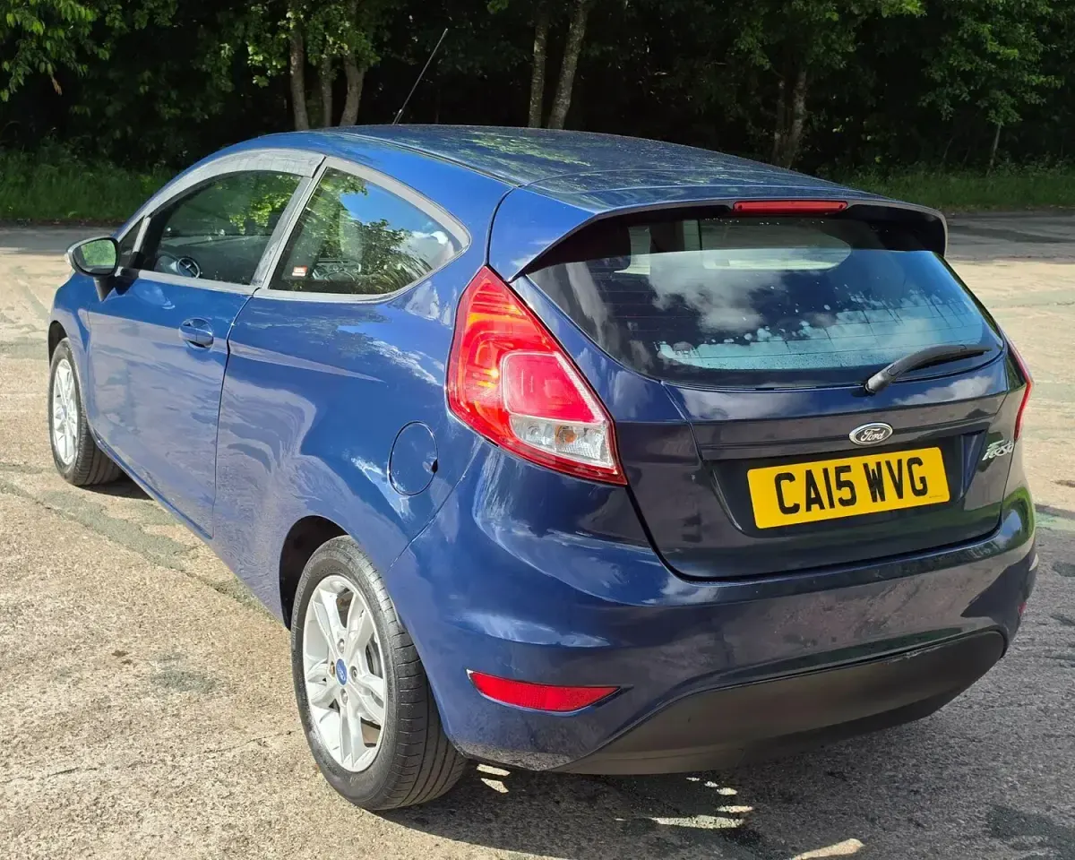 Used Ford Fiesta Studio 2015 Blue Hatchback