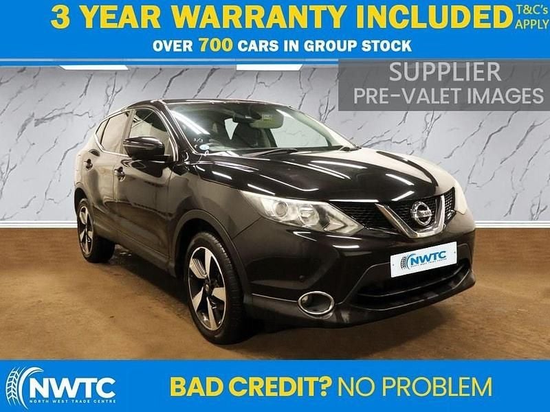 Used Nissan Qashqai N-TEC 115 HP (84 kW) 2015 Black SUV