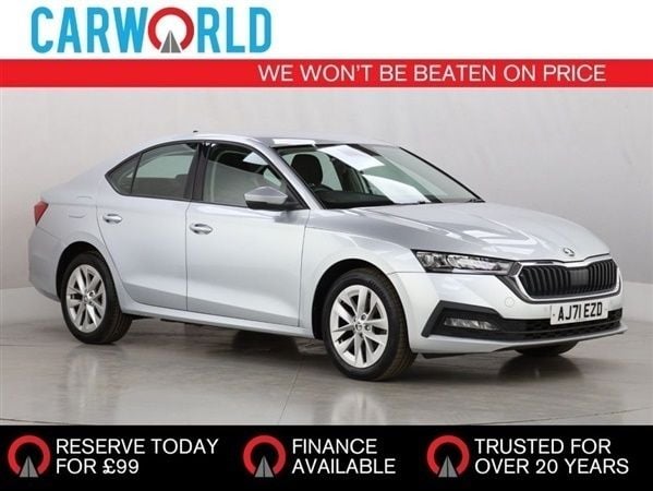Silver Used 2021 Skoda Octavia SE Technology Hatchback | £15,240 (Fair price) - Image 1/1
