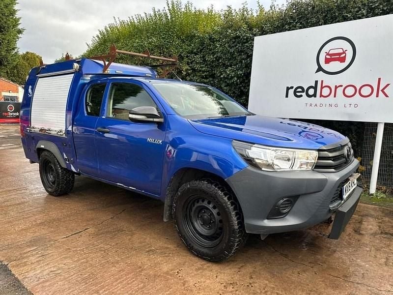 Blue Used 2018 Toyota HiLux Active Pickup | £10,995 (Good price) - Image 1/4