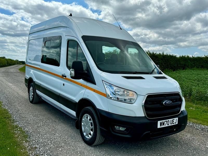 Used Ford Transit Trend 130 HP (95 kW) 2021 White Van