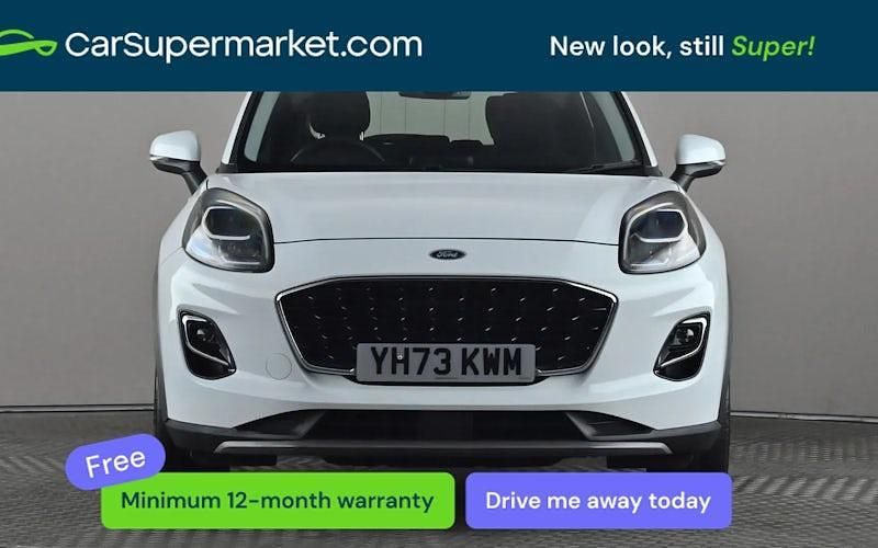 Used Ford Puma Titanium 125 HP (91 kW) 2023 White SUV