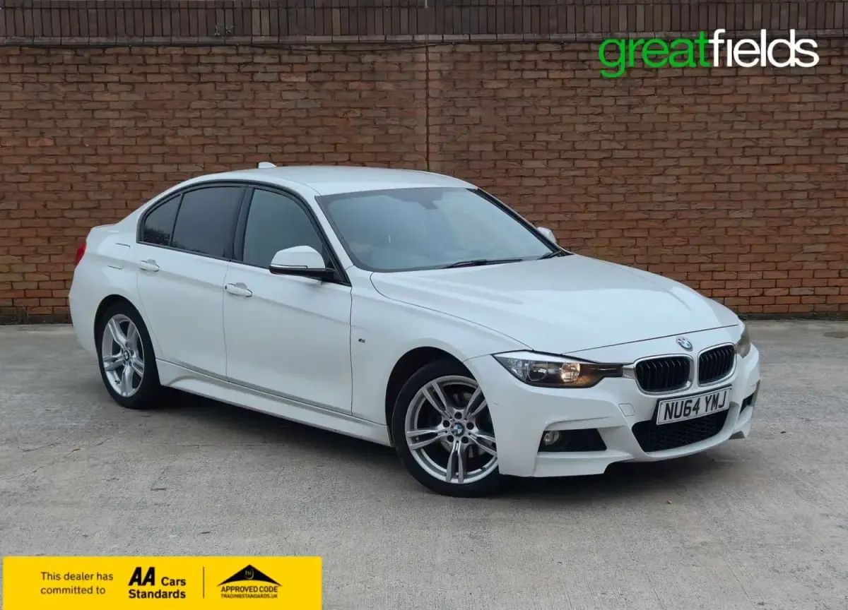 Begagnad BMW 320 M Sport 2014 Vit Sedan